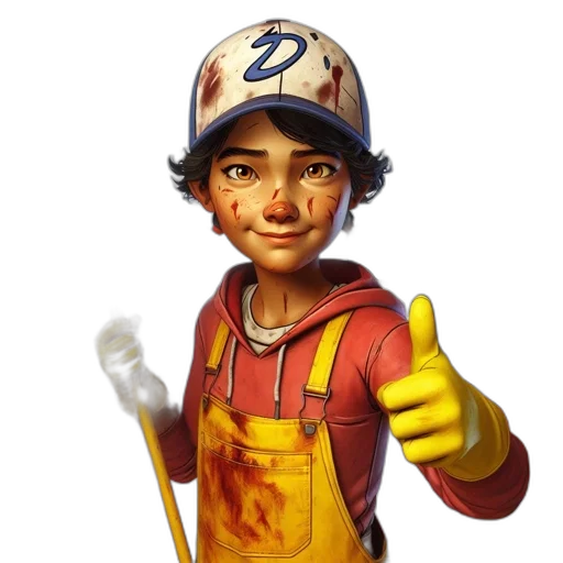 staff, face, 3d render, photorealistic transparent PNG cut-out