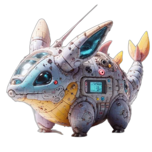 creature, dragon, animal, staff transparent PNG cut-out