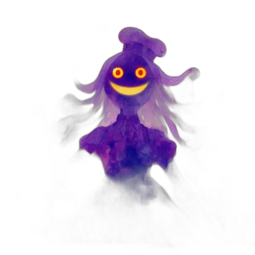 creature, mask, staff, hair transparent PNG cut-out