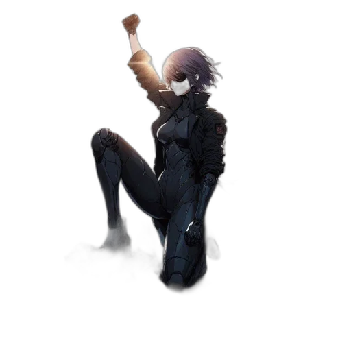 weapon, jacket, staff, sword transparent PNG cut-out