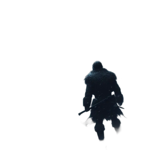 weapon, sword, creature, jacket transparent PNG cut-out