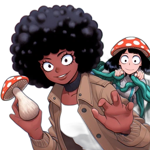 hat, hair, jacket, cartoon transparent PNG cut-out