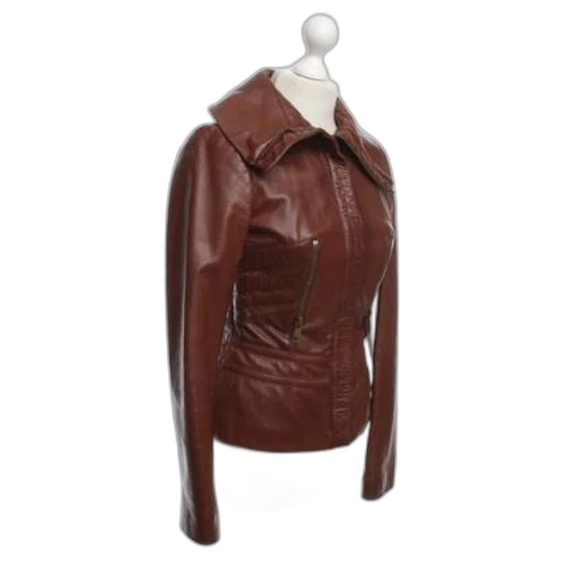 jacket, dress, earth tones, brown transparent PNG cut-out
