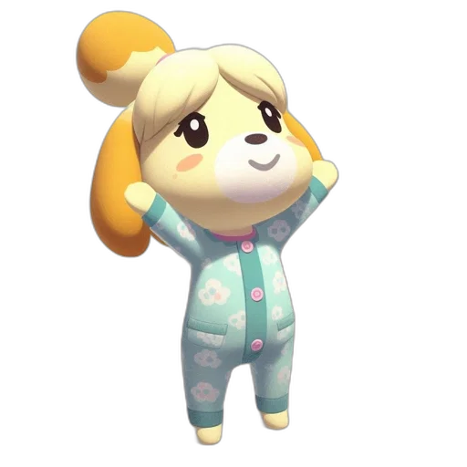 staff, animal, concept art, 3d render transparent PNG cut-out
