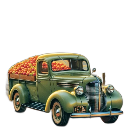 car, food, photorealistic, concept art transparent PNG cut-out