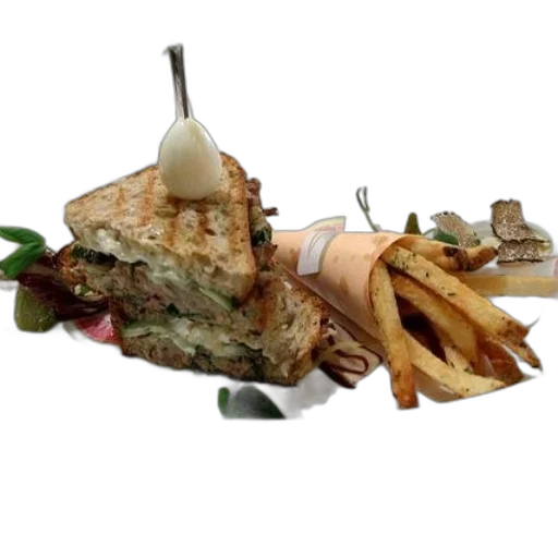 food, crown, photorealistic, 3d render transparent PNG cut-out