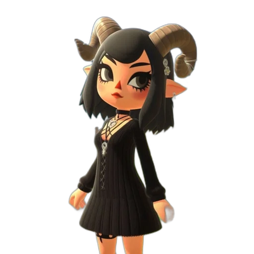 staff, dress, animal, creature transparent PNG cut-out