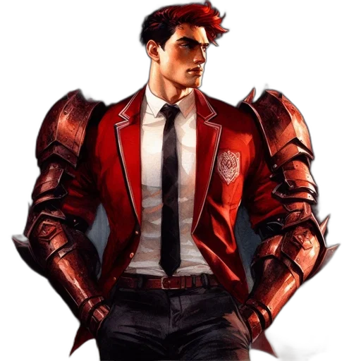 jacket, concept art, comic book art, pixel art transparent PNG cut-out