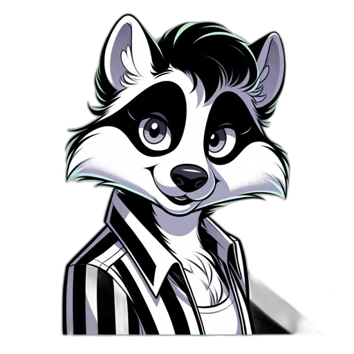jacket, staff, animal, mask transparent PNG cut-out