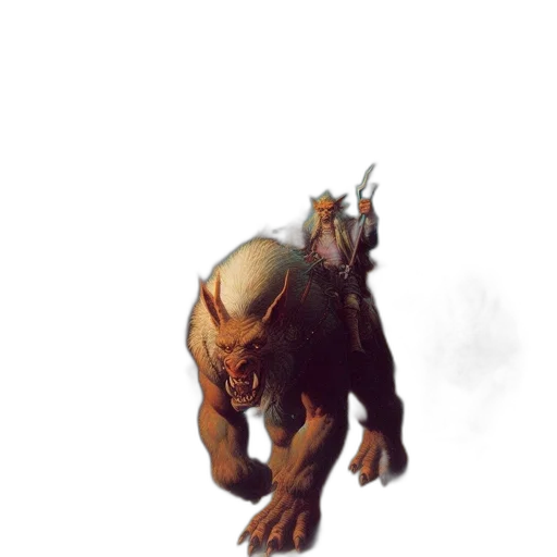 creature, dragon, staff, animal transparent PNG cut-out