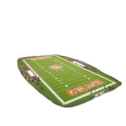 3d render, chicago, football, team transparent PNG cut-out