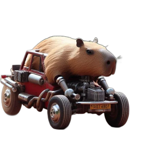car, animal, creature, weapon transparent PNG cut-out