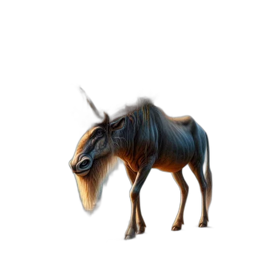 animal, creature, dragon, staff transparent PNG cut-out