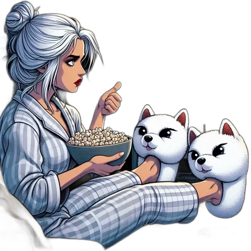 food, comic book art, pixel art, cartoon transparent PNG cut-out