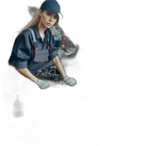 staff, weapon, robot, hat transparent PNG cut-out