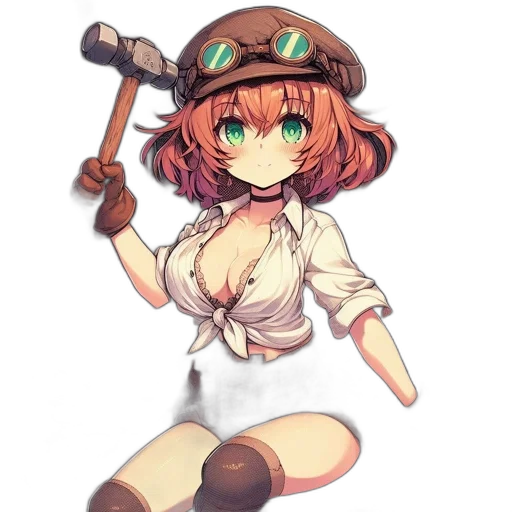 staff, weapon, sword, hat transparent PNG cut-out