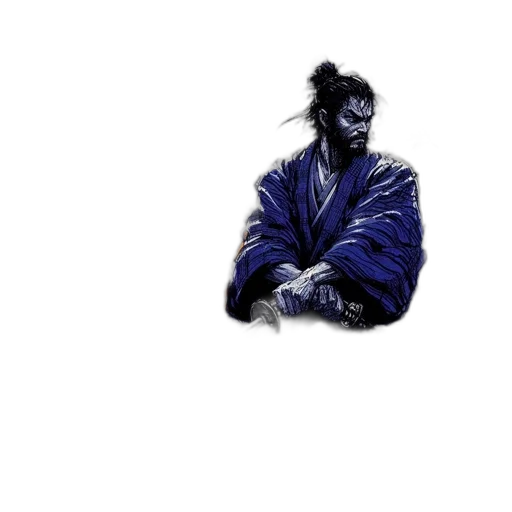 jacket, mask, staff, face transparent PNG cut-out