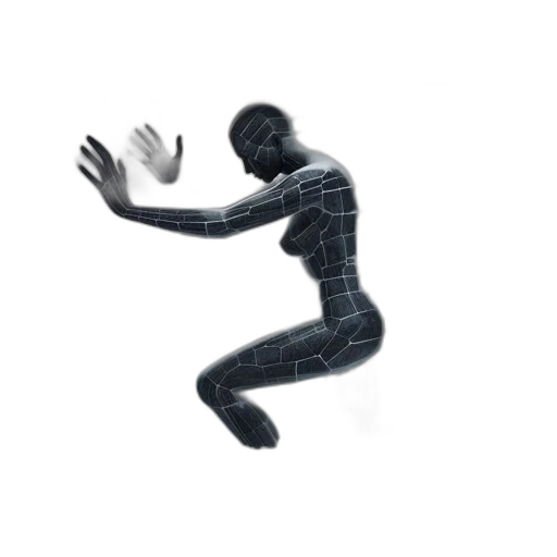 robot, mask, creature, staff transparent PNG cut-out