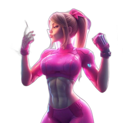 robot, weapon, concept art, cyberpunk transparent PNG cut-out