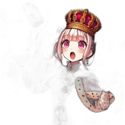 crown, dragon, staff, hat transparent PNG cut-out