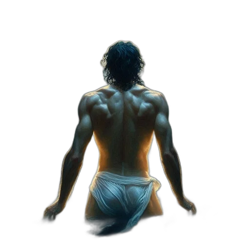 concept art, photorealistic, oil painting, fantasy art transparent PNG cut-out