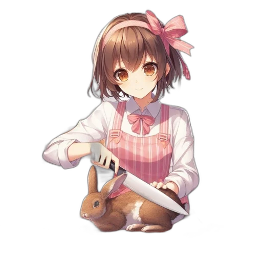 animal, dress, creature, weapon transparent PNG cut-out