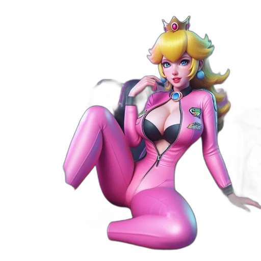 concept art, 3d render, fantasy art, vaporwave transparent PNG cut-out