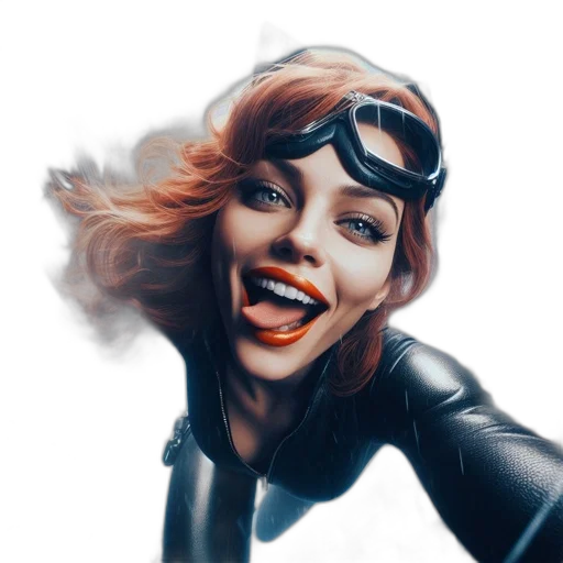face, comic book art, concept art, cartoon transparent PNG cut-out