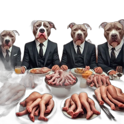 food, animal, photorealistic, concept art transparent PNG cut-out
