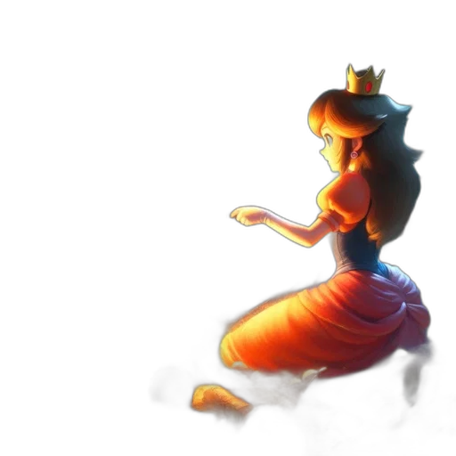 crown, staff, weapon, dress transparent PNG cut-out