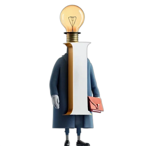 staff, jacket, robot, hat transparent PNG cut-out