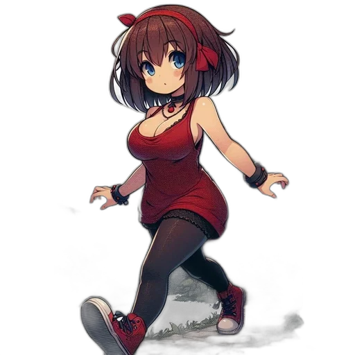 dress, weapon, robot, creature transparent PNG cut-out