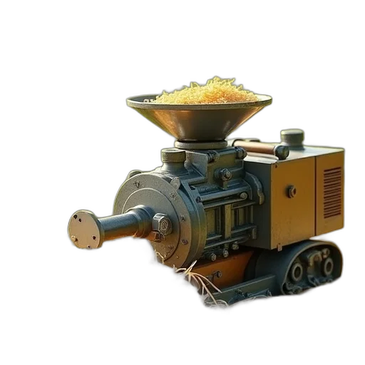 robot, food, weapon, 3d render transparent PNG cut-out