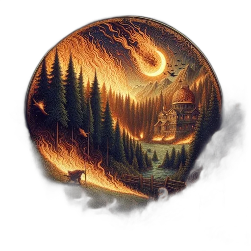 dragon, jacket, fantasy art, concept art transparent PNG cut-out
