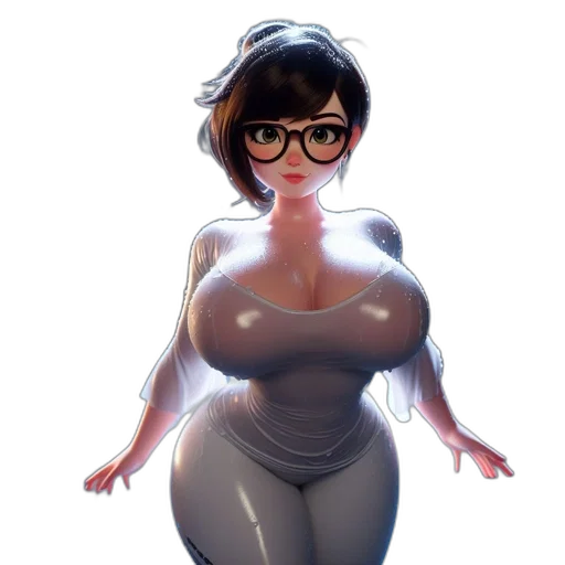 dress, robot, creature, face transparent PNG cut-out