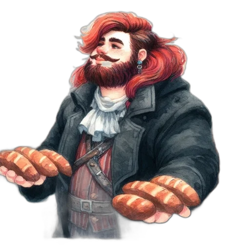 staff, jacket, face, concept art transparent PNG cut-out