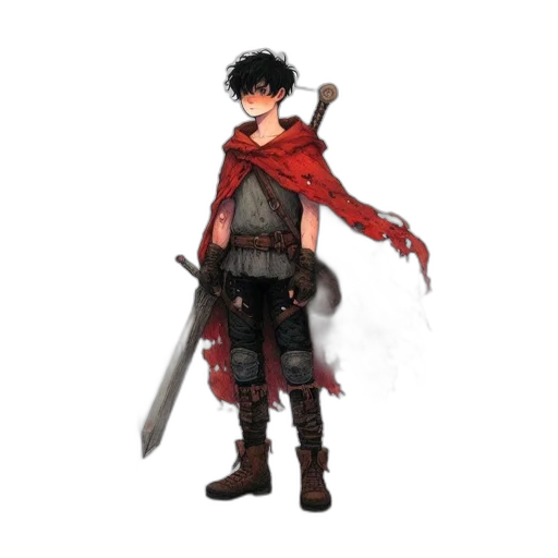 staff, weapon, jacket, sword transparent PNG cut-out