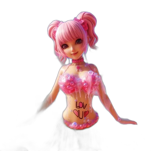 dress, fantasy art, 3d render, concept art transparent PNG cut-out