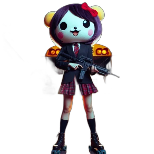 staff, weapon, animal, concept art transparent PNG cut-out