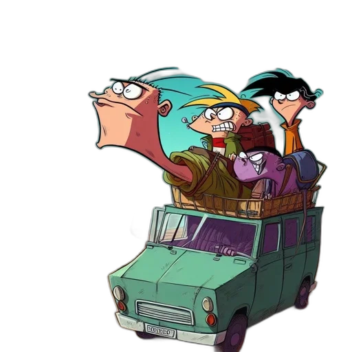 car, hat, cartoon, concept art transparent PNG cut-out