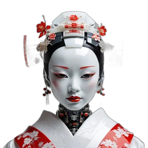robot, mask, face, concept art transparent PNG cut-out