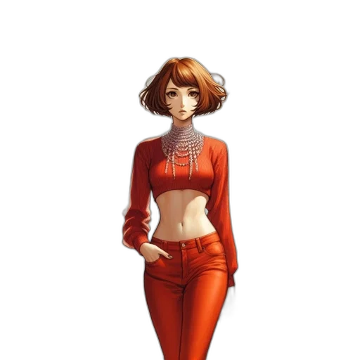 jacket, dress, robot, staff transparent PNG cut-out