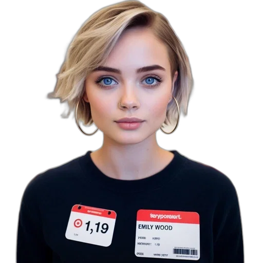 jacket, dress, face, hair transparent PNG cut-out