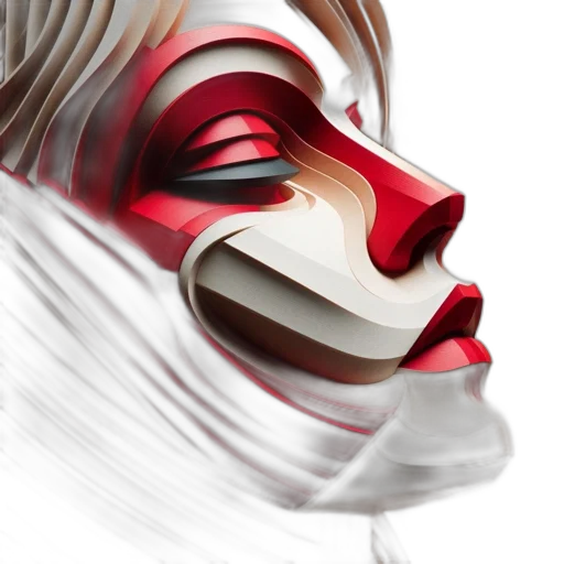 mask, face, creature, robot transparent PNG cut-out