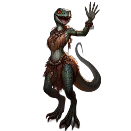 dragon, creature, animal, staff transparent PNG cut-out