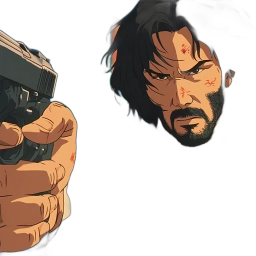 weapon, concept art, comic book art, anime transparent PNG cut-out