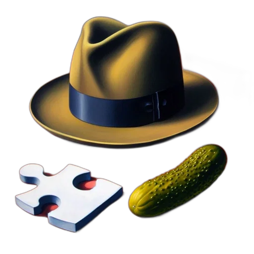 hat, food, weapon, jewelry transparent PNG cut-out