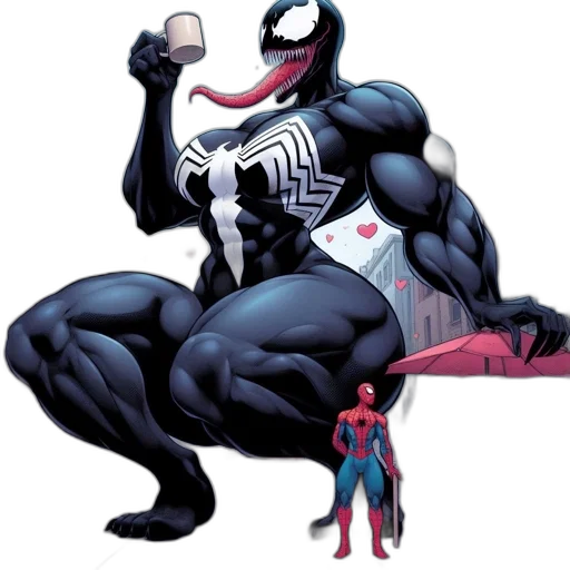 animal, comic book art, concept art, bustling transparent PNG cut-out