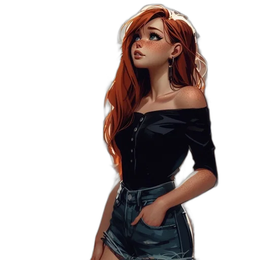 jacket, dress, concept art, fantasy art transparent PNG cut-out