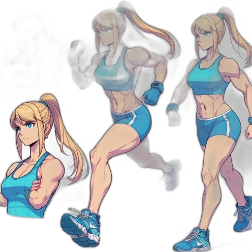 concept art, anime, cartoon, pixel art transparent PNG cut-out